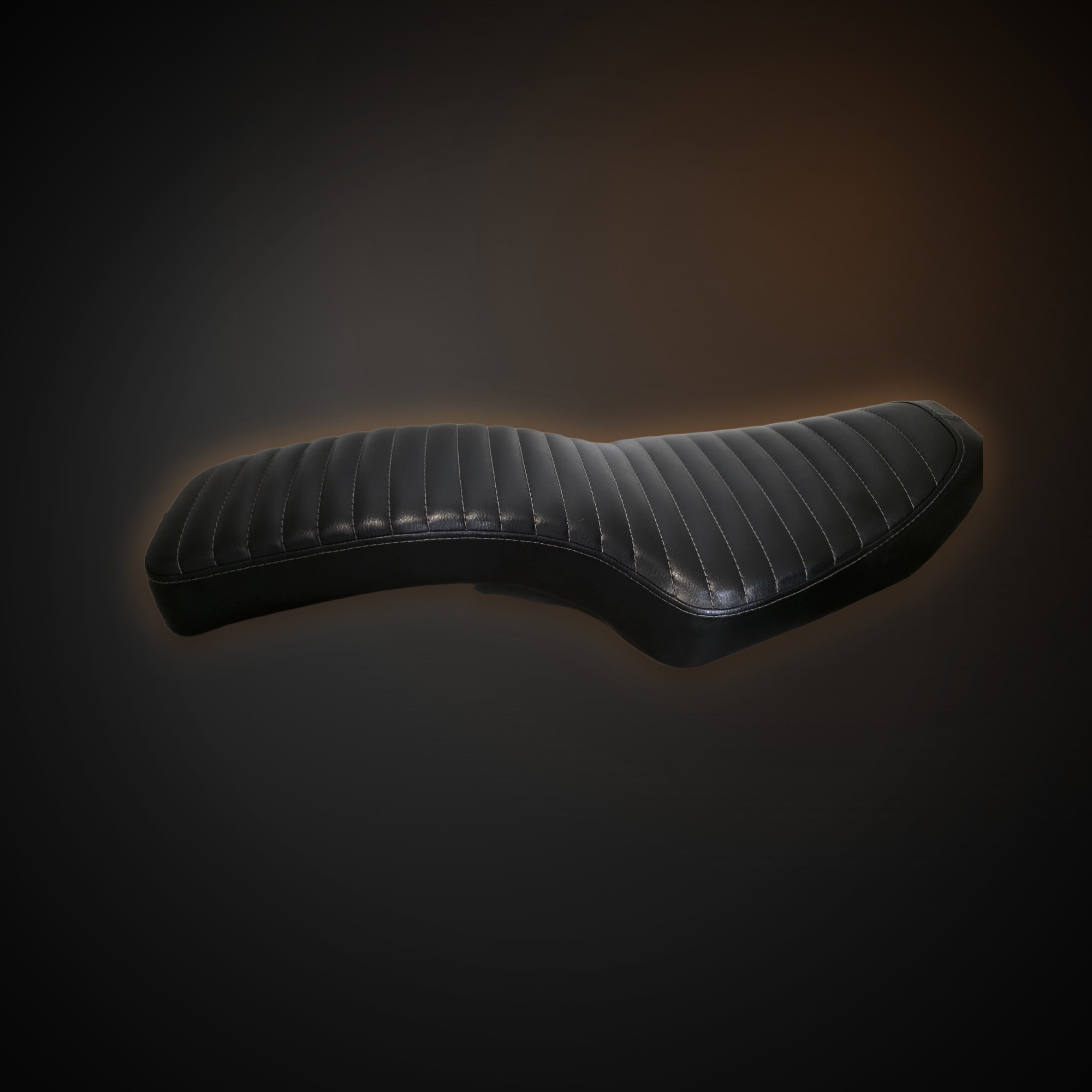 Asiento Biltwell banana negro para Harley-Davidson Sportster